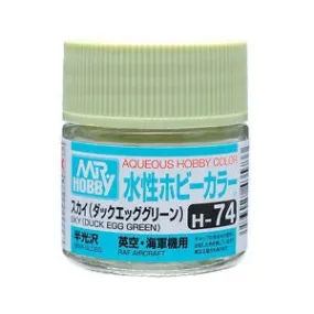 Aqueous - H74 Semi-Gloss Sky (Duck Egg Green) (Raf Aircraft)