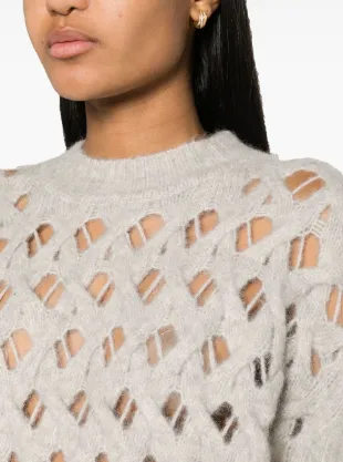Aurelia Open Knit Jumper Isabel Marant