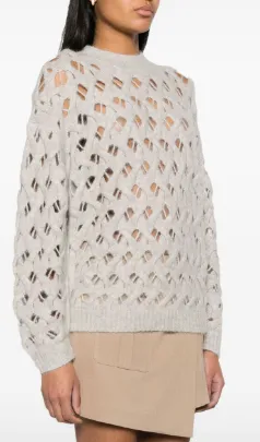 Aurelia Open Knit Jumper Isabel Marant