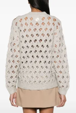Aurelia Open Knit Jumper Isabel Marant