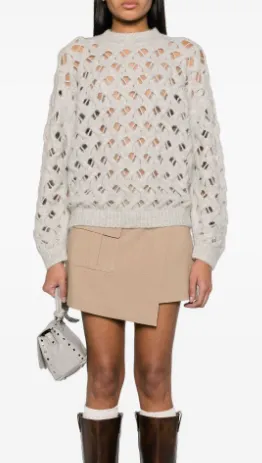Aurelia Open Knit Jumper Isabel Marant