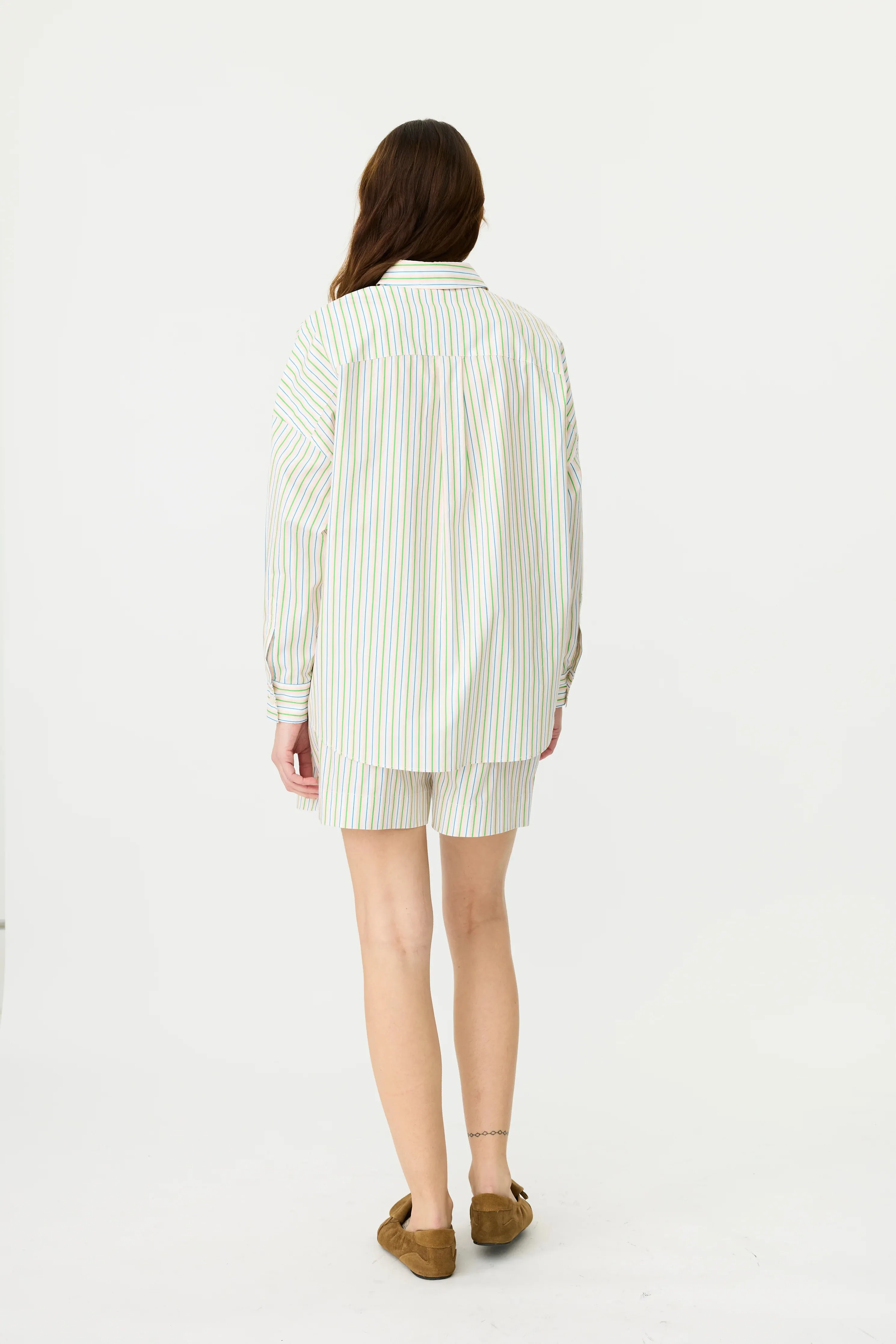 Chiara Long Sleeve Shirt Multi Stripe