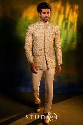 EMBELLISHED DESIGNER BANDHGALA OUTFIT