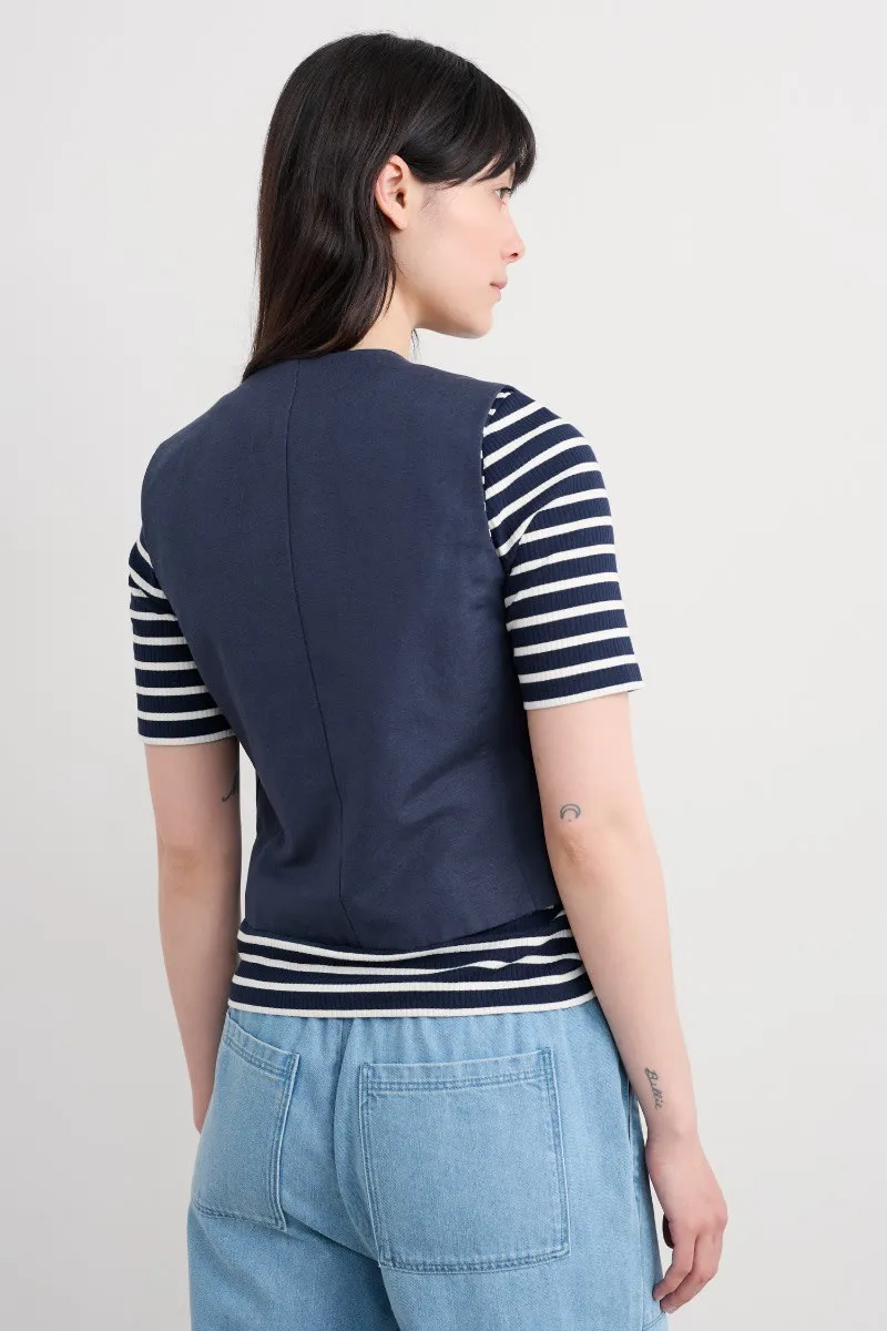 Erica Waistcoat - Maritime