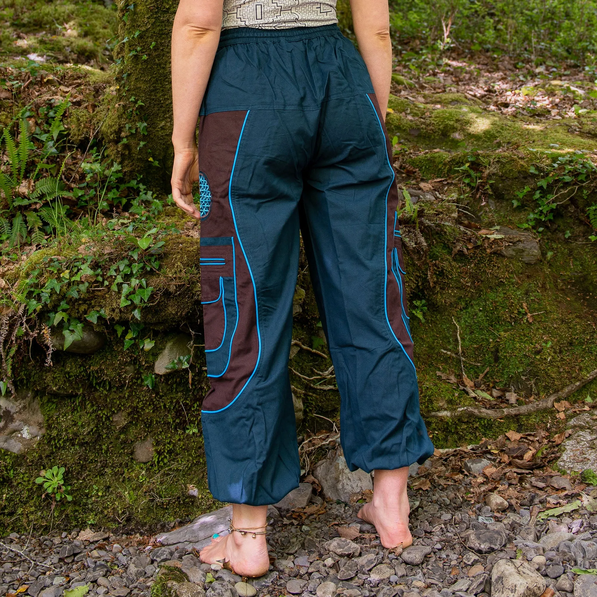 Flower of Life Hippie Pants