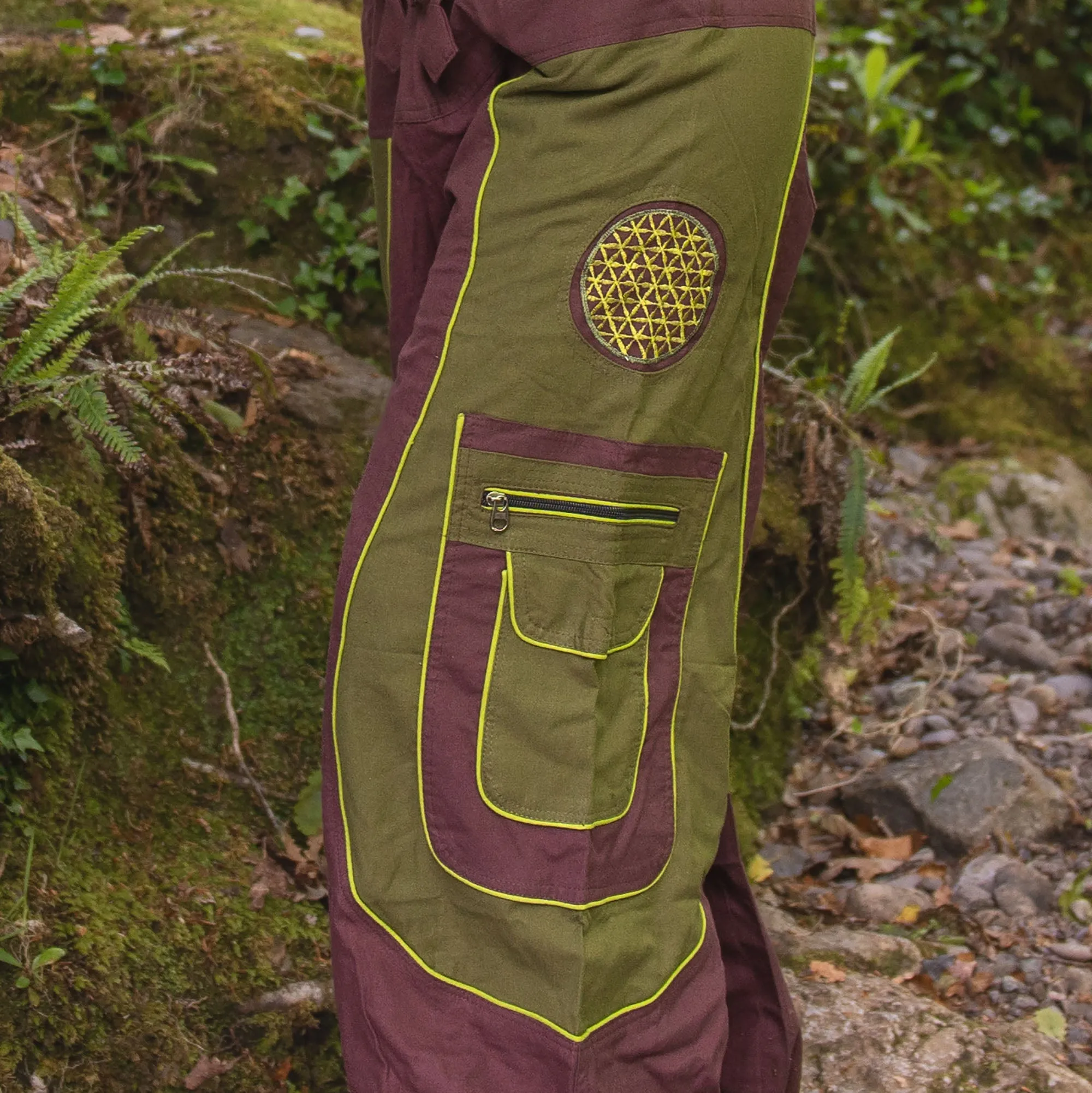 Flower of Life Hippie Pants