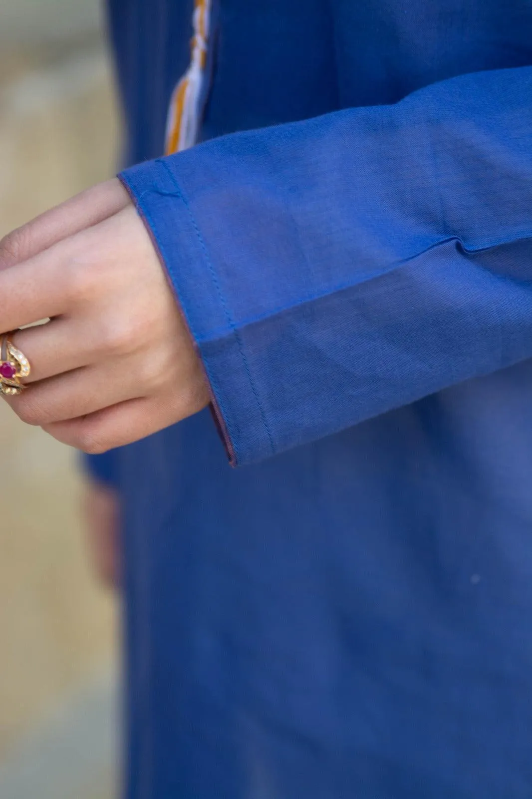 Leila - Cobalt Blue Spring/Summer Kurta