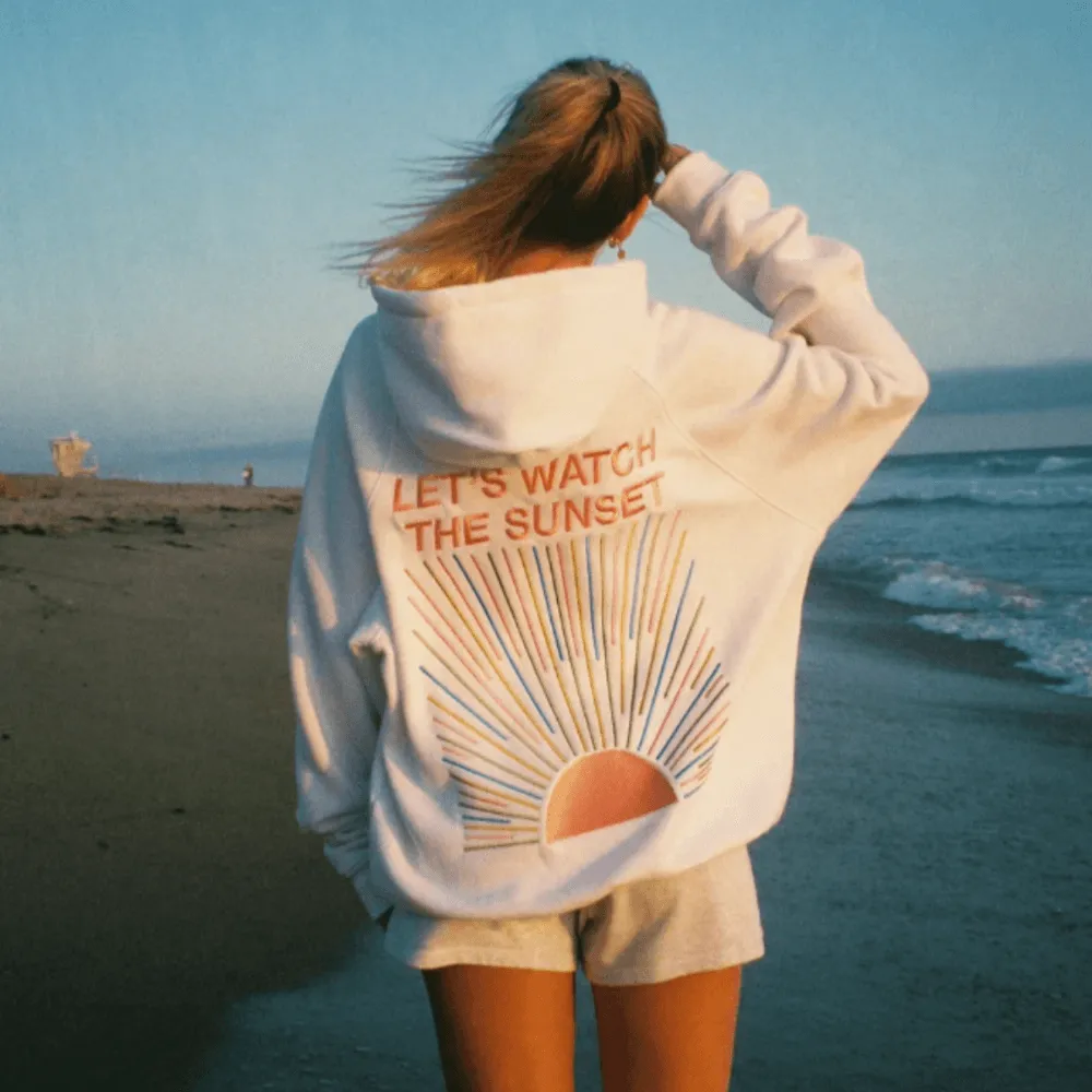 Liv | Sunset hoodie sweater