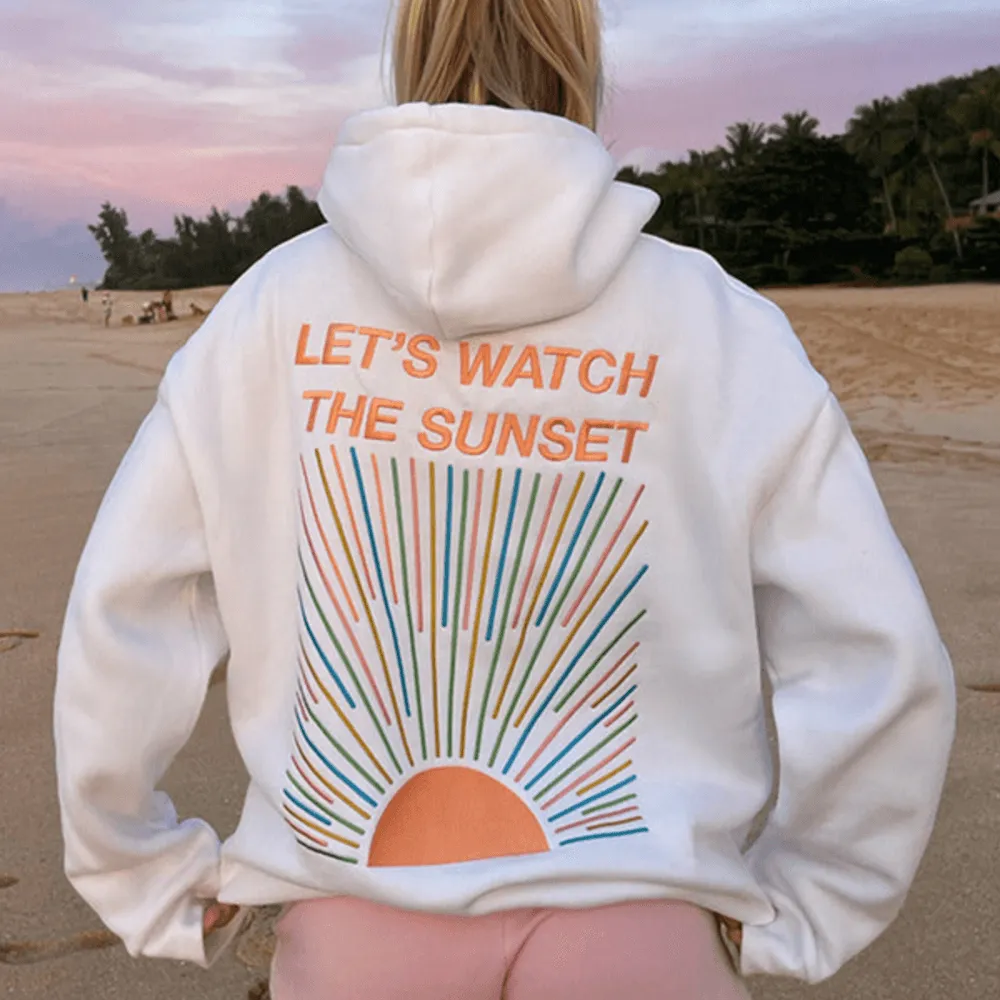 Liv | Sunset hoodie sweater