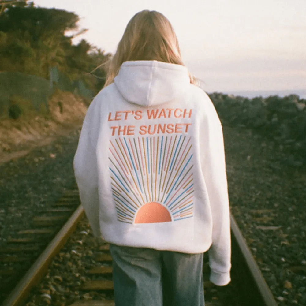 Liv | Sunset hoodie sweater