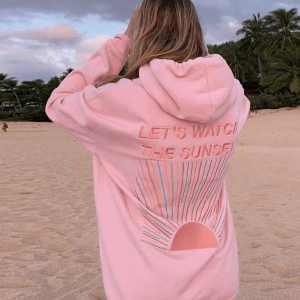 Liv | Sunset hoodie sweater
