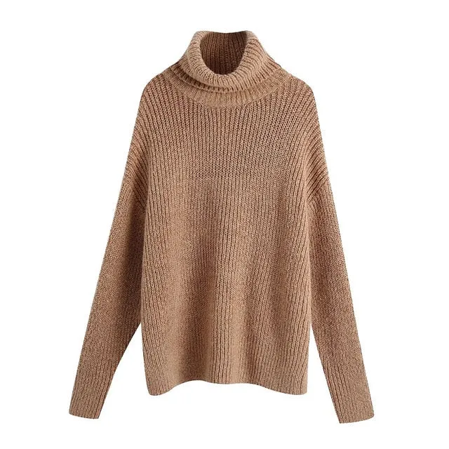 LOOSE KNITTED SWEATER