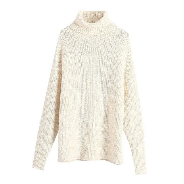 LOOSE KNITTED SWEATER