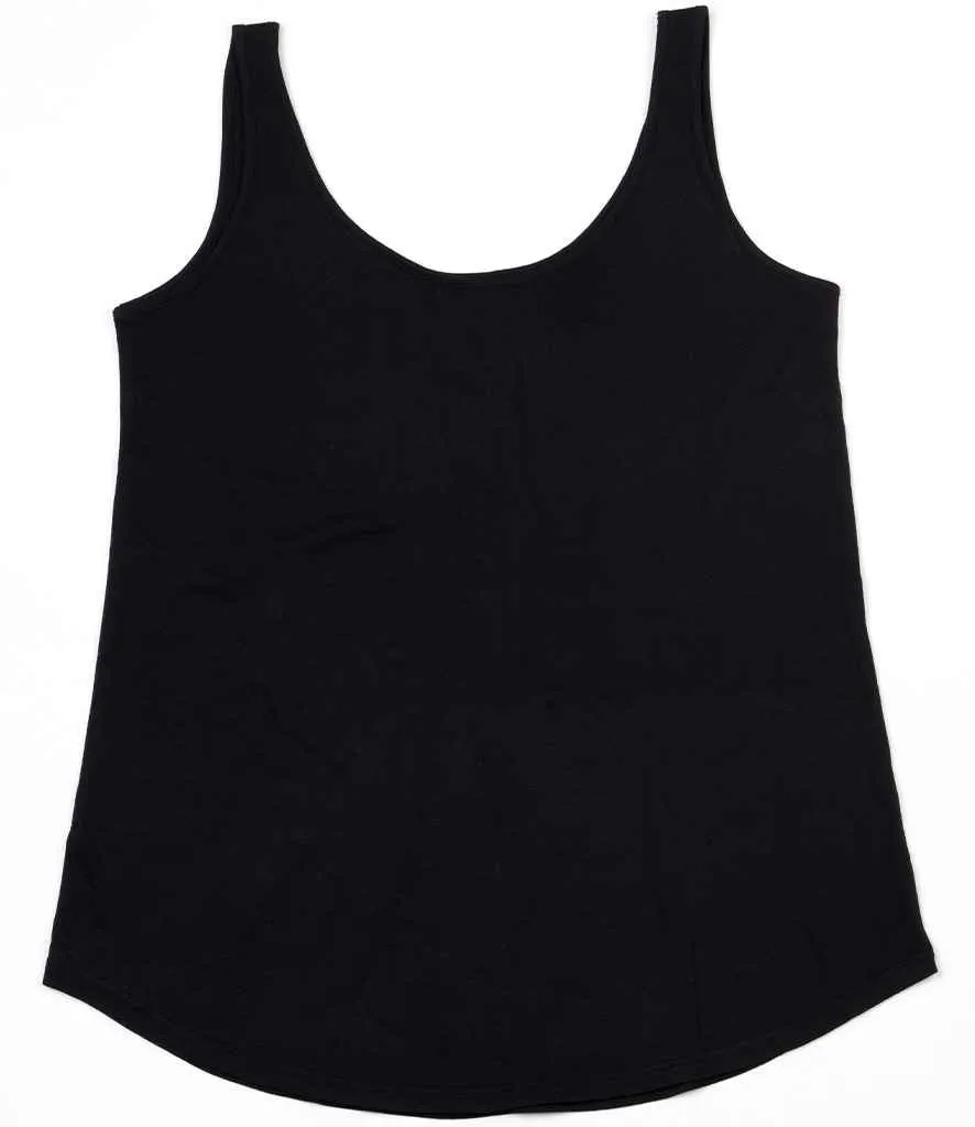 Mantis Ladies Loose Fit Vest | Black