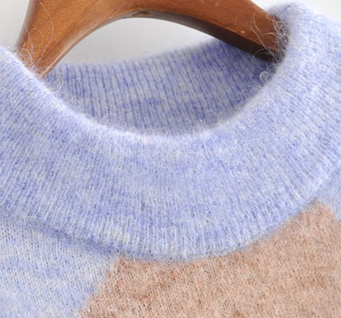 MOHAIR AND WOOL SWEATER