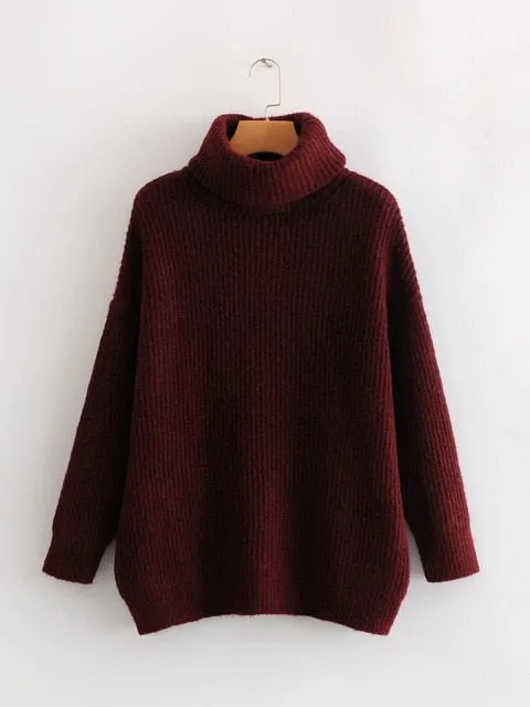 OVERSIZED KNIT SWEATER