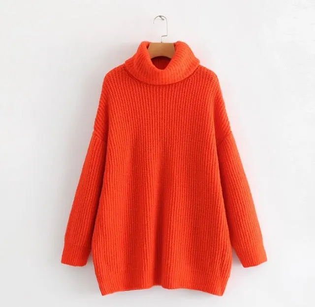 OVERSIZED KNIT SWEATER