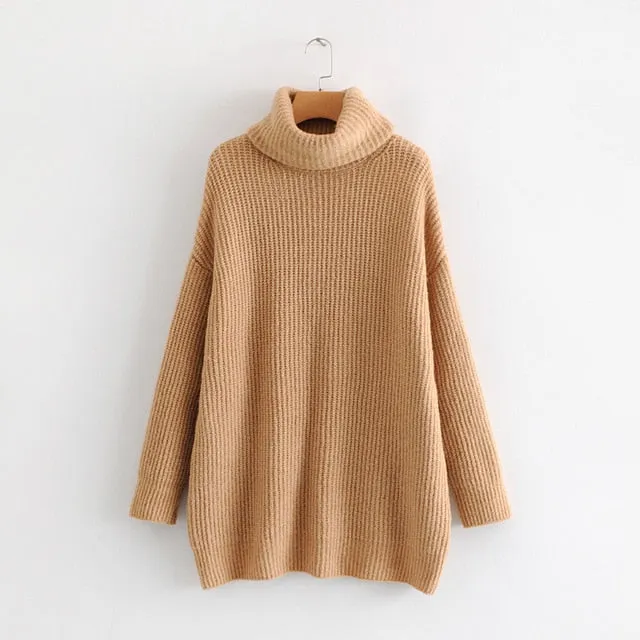 OVERSIZED KNIT SWEATER