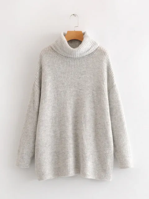 OVERSIZED KNIT SWEATER