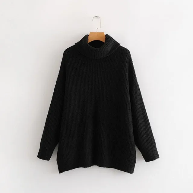 OVERSIZED KNIT SWEATER