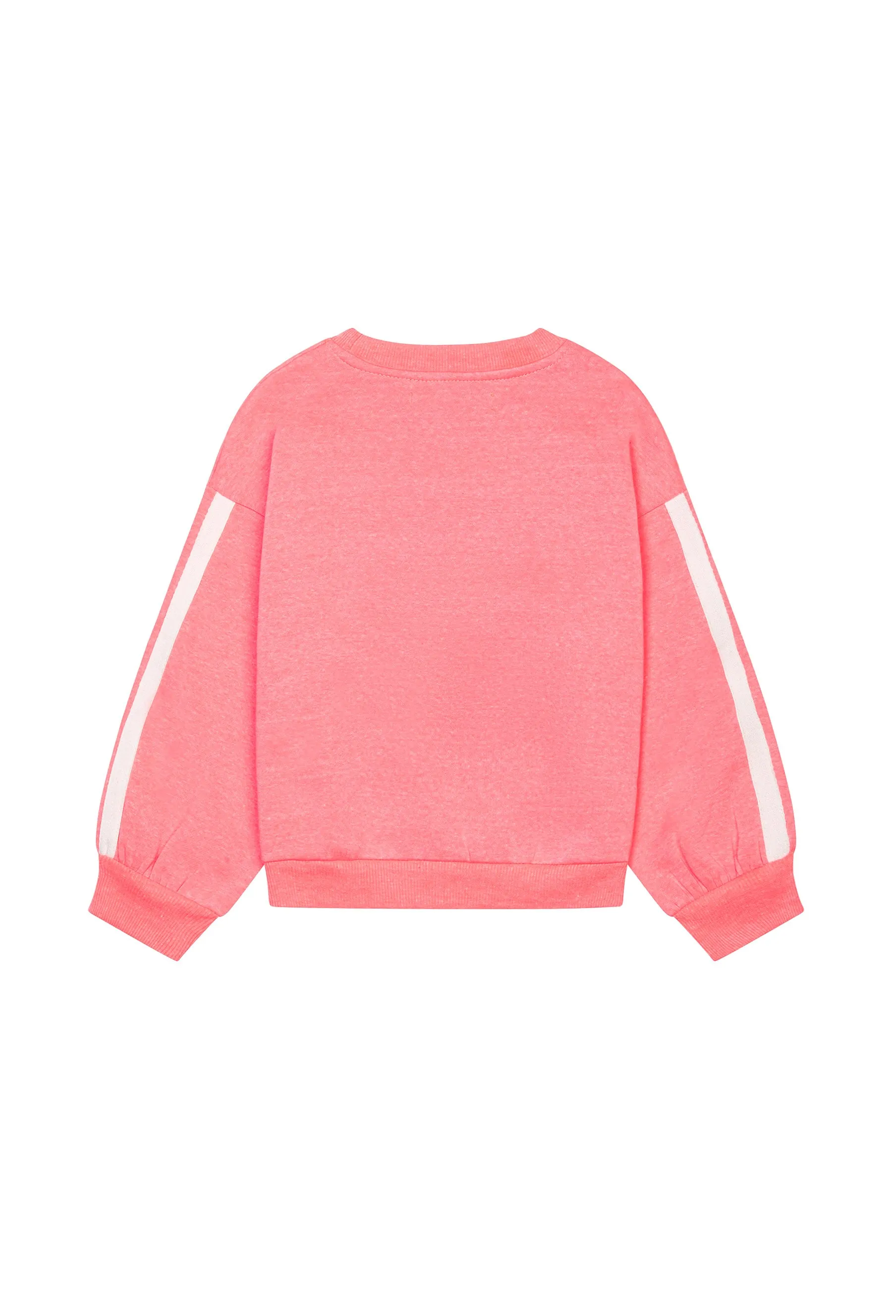 Pink Kitty Fleece Jumper with Novelty Pocket