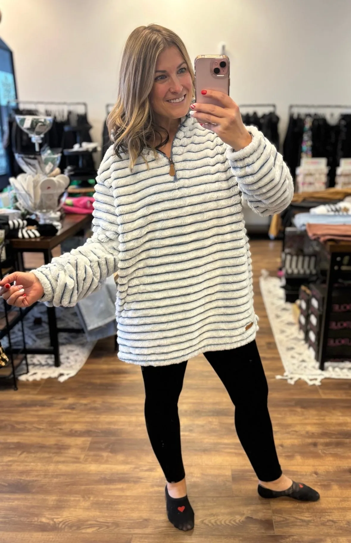 Simply Southern Luxe Pullover - Steel