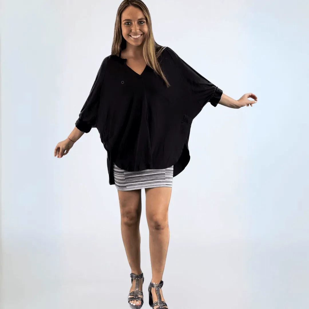 Tulip Tie Back Loose Fit Top CLEARANCE FINAL SALE