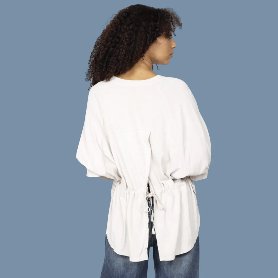 Tulip Tie Back Loose Fit Top CLEARANCE FINAL SALE
